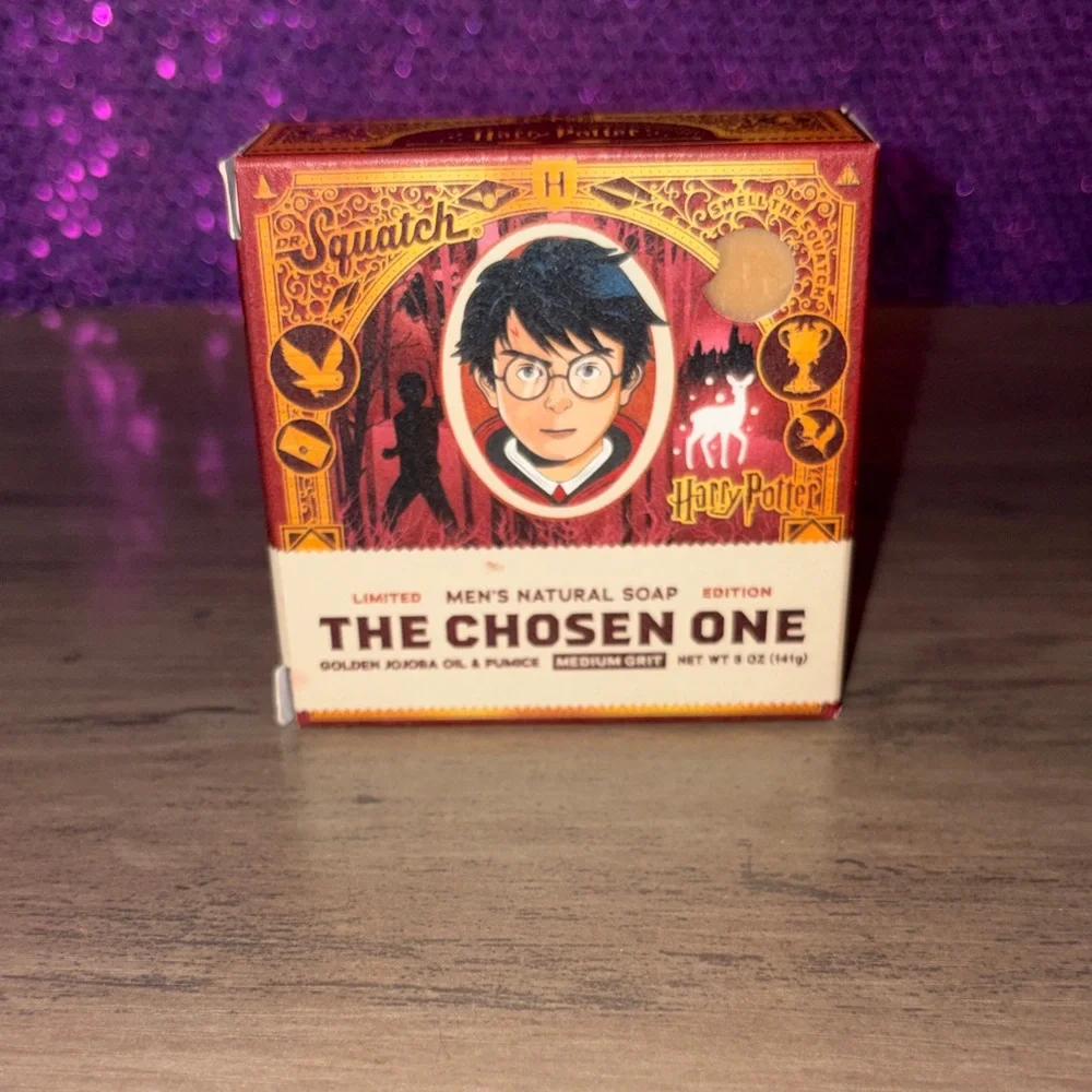 Harry Potter Dr. Squatch “The Chosen One” Natural Soap Bar – Rare Edition